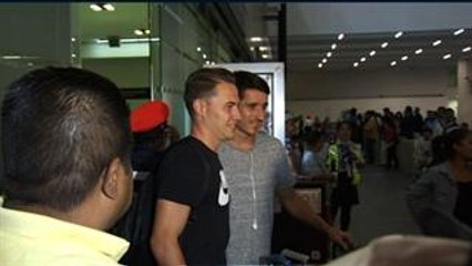 Pumas recibe a sus refuerzos españoles