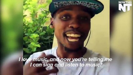 This Guy Makes Incredible Sign Language Music Videos, and Not Just For Fun