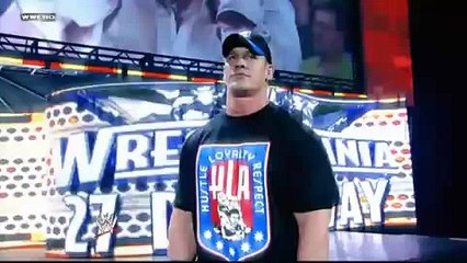 Wrestlemania 25 Triple Threat Match Promo