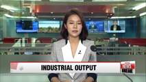 Korea's industrial output rebounds in May