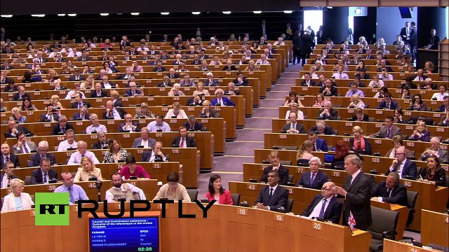 Nigel Farage speaks to the European Parliament After Brexit - FULL SPEECH