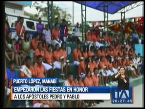 Empezaron las fiestas en honor a los apóstoles Pedro y Pablo