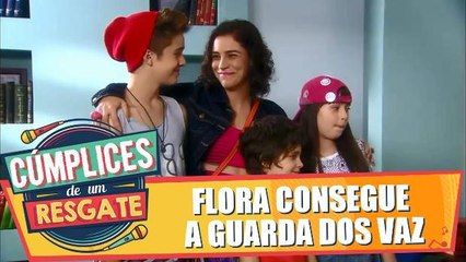 Flora consegue a guarda dos sobrinhos
