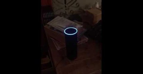 Amazon Echo Reacts Ominously to NSA Question
