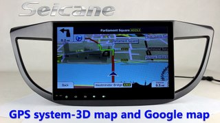 Android 5.1.1 2013 2015 Honda CRV Aftermarket GPS Navigation System with HD Touch Screen Bluetooth 3G WiFi USB SD