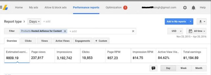 Earn $50 per day with google adsense 2016