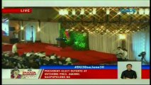 Panata Sa Pagbabago the President and Vice President Inauguration - ‎June 30 2016 Part 4