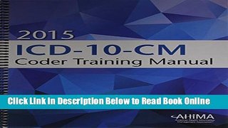 Download 2015 ICD-10-CM Coder Training Manual  PDF Free