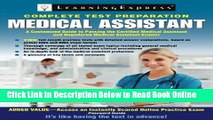 Download Medical Assistant Exam Preparation for the CMA and RMA Exams by LearningExpress Editors