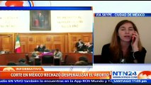 Directora de GIRE reveló a NTN24 que rechazo al proyecto para despenalizar el aborto en México fue solo por proceso