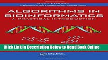 Read Algorithms in Bioinformatics: A Practical Introduction (Chapman   Hall/CRC Mathematical and