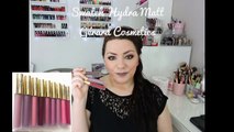 Revue - Swatch Hydra matt lipstick Gérard Cosmetics
