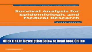 Read Survival Analysis for Epidemiologic and Medical Research (Practical Guides to Biostatistics