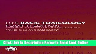 Read Lu s Basic Toxicology  Ebook Free