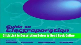 Read Guide to Electroporation and electrofusion  Ebook Free