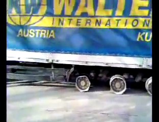 Russian insane Truck Driver!