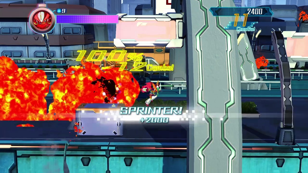 Mighty No. 9 Intro Stage - Ray