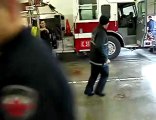 Last day Firefighting Break Dance