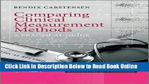 Read Comparing Clinical Measurement Methods: A Practical Guide  Ebook Free