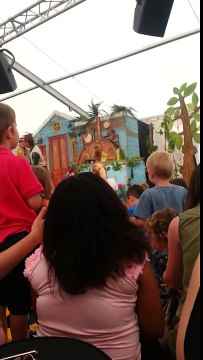 Sleep Tight Veggies! Mr Blooms Big Day Out 27/7/13