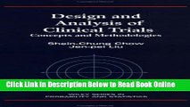 Read Design and Analysis of Clinical Trials: Concept and Methodologies (Wiley Series in