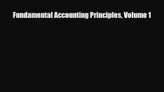 [PDF] Fundamental Accounting Principles Volume 1 [Download] Full Ebook