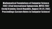 [PDF] Mathematical Foundations of Computer Science 2007: 32nd International Symposium MFCS
