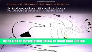 Read Molecular Evolution: A Phylogenetic Approach  PDF Free