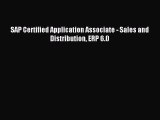 Download SAP Certified Application Associate - Sales and Distribution ERP 6.0 Ebook Free