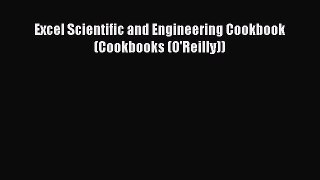Read Excel Scientific and Engineering Cookbook (Cookbooks (O'Reilly)) Ebook Free
