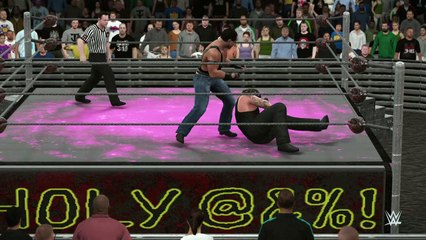 WWE 2K16 undertaker v faarooq