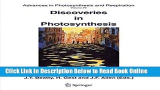 Download Discoveries in Photosynthesis (Advances in Photosynthesis and Respiration)  Ebook Free