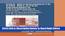 Read DNA Microarrays and Related Genomics Techniques: Design, Analysis, and Interpretation of