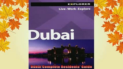 Free Full PDF Downlaod  Dubai Complete Residents Guide Full Free