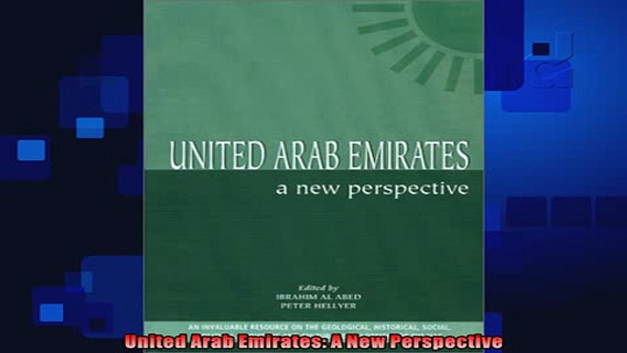 Free Full PDF Downlaod  United Arab Emirates A New Perspective Full EBook