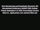 [PDF] Data Warehousing and Knowledge Discovery: 8th International Conference DaWaK 2006 Krakow