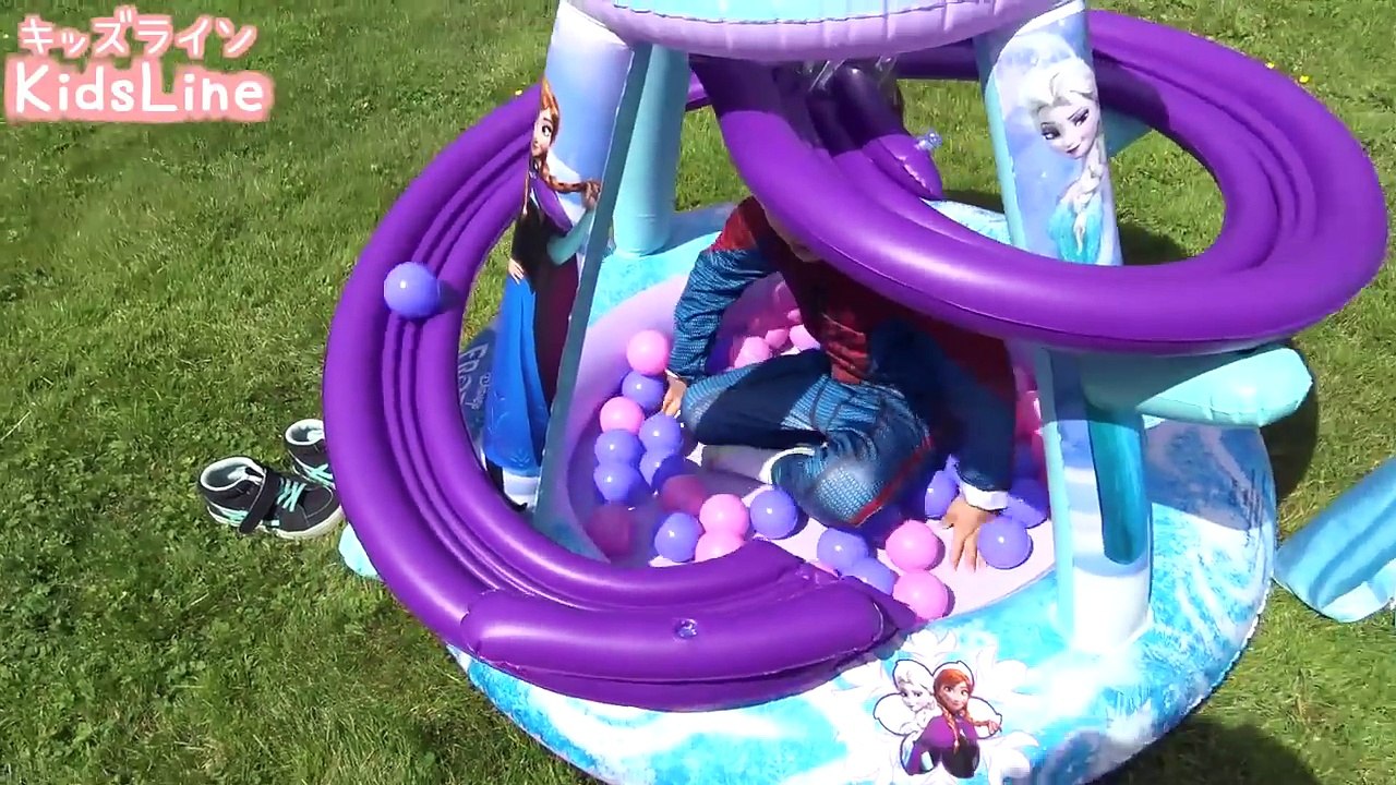 Frozen Toy アナと雪の女王 おもちゃ ボールプール おうち forever sisters playland Inflatable