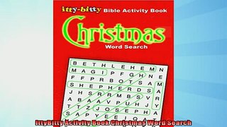 EBOOK ONLINE  IttyBitty Activity Book Christmas Word Search  BOOK ONLINE