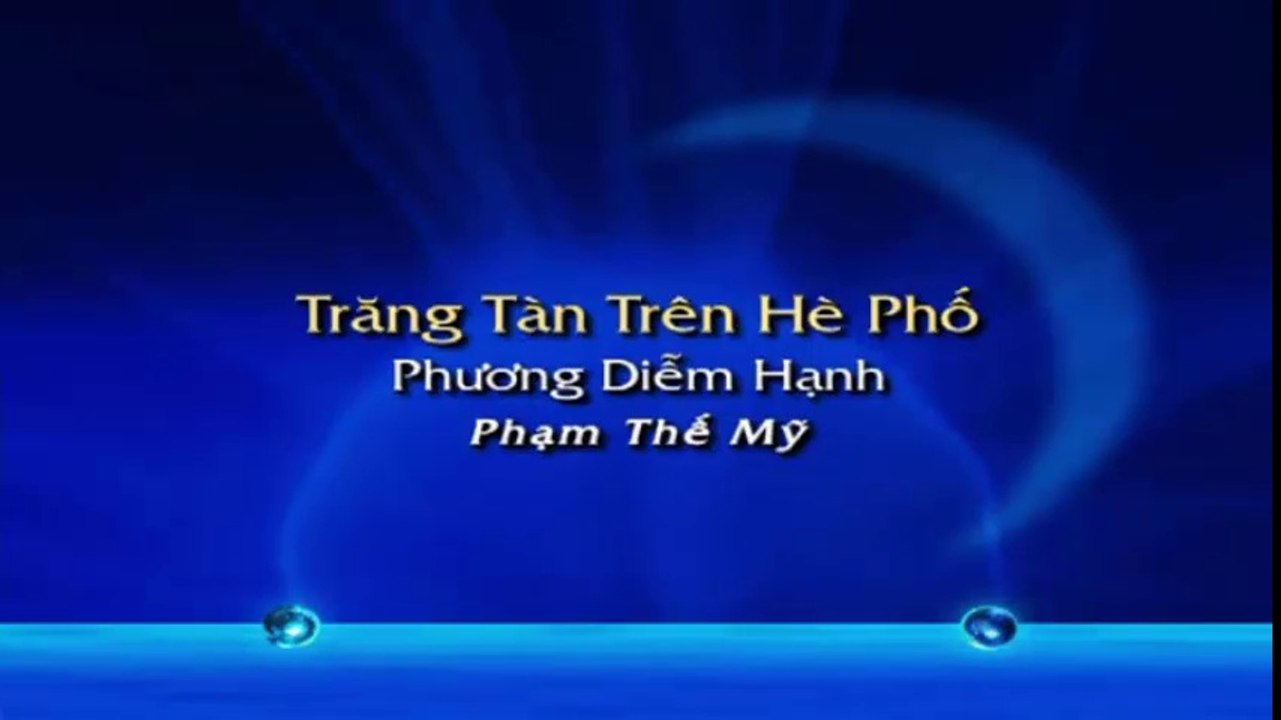 Karaoke Trăng Tàn Trên Hè Phố - Phương Diễm Hạnh
