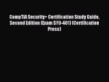 Download CompTIA Security  Certification Study Guide Second Edition (Exam SY0-401) (Certification