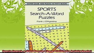 FREE PDF  Sports SearchaWord Puzzles Dover Childrens Activity Books  DOWNLOAD ONLINE