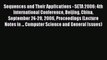 [PDF] Sequences and Their Applications - SETA 2006: 4th International Conference Beijing China