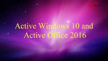 Windows 10 And Office 2016 Permanent Activator.