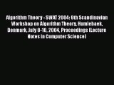 [PDF] Algorithm Theory - SWAT 2004: 9th Scandinavian Workshop on Algorithm Theory Humlebaek