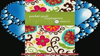READ book  Pocket Posh Cryptograms 100 Puzzles  FREE BOOOK ONLINE