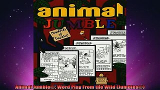 READ book  Animal Jumble Word Play From the Wild Jumbles  BOOK ONLINE