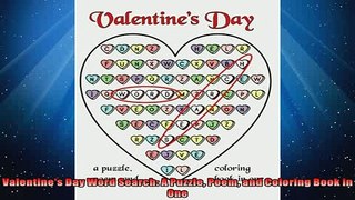 EBOOK ONLINE  Valentines Day Word Search A Puzzle Poem and Coloring Book in One  FREE BOOOK ONLINE
