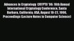 [PDF] Advances in Cryptology  CRYPTO '96: 16th Annual International Cryptology Conference Santa