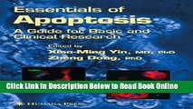 Read Essentials of Apoptosis: A Guide for Basic and Clinical Research  Ebook Free