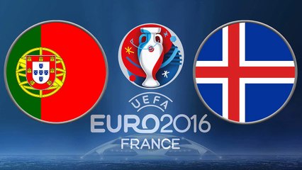 PORTUGAL 1-1 ICELAND Highlights EURO 2016